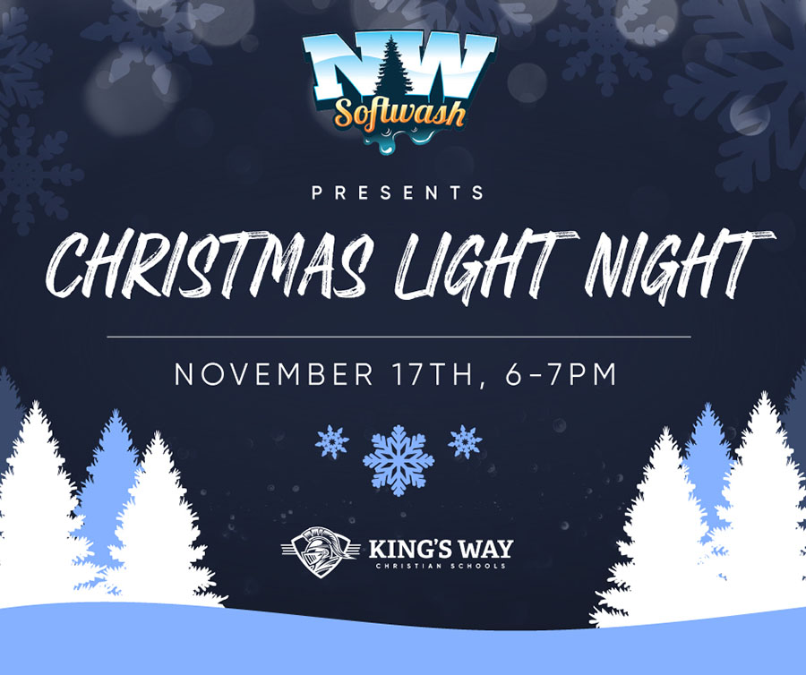 Christmas Light Night November 17, 2022 from 6pm - 7pm